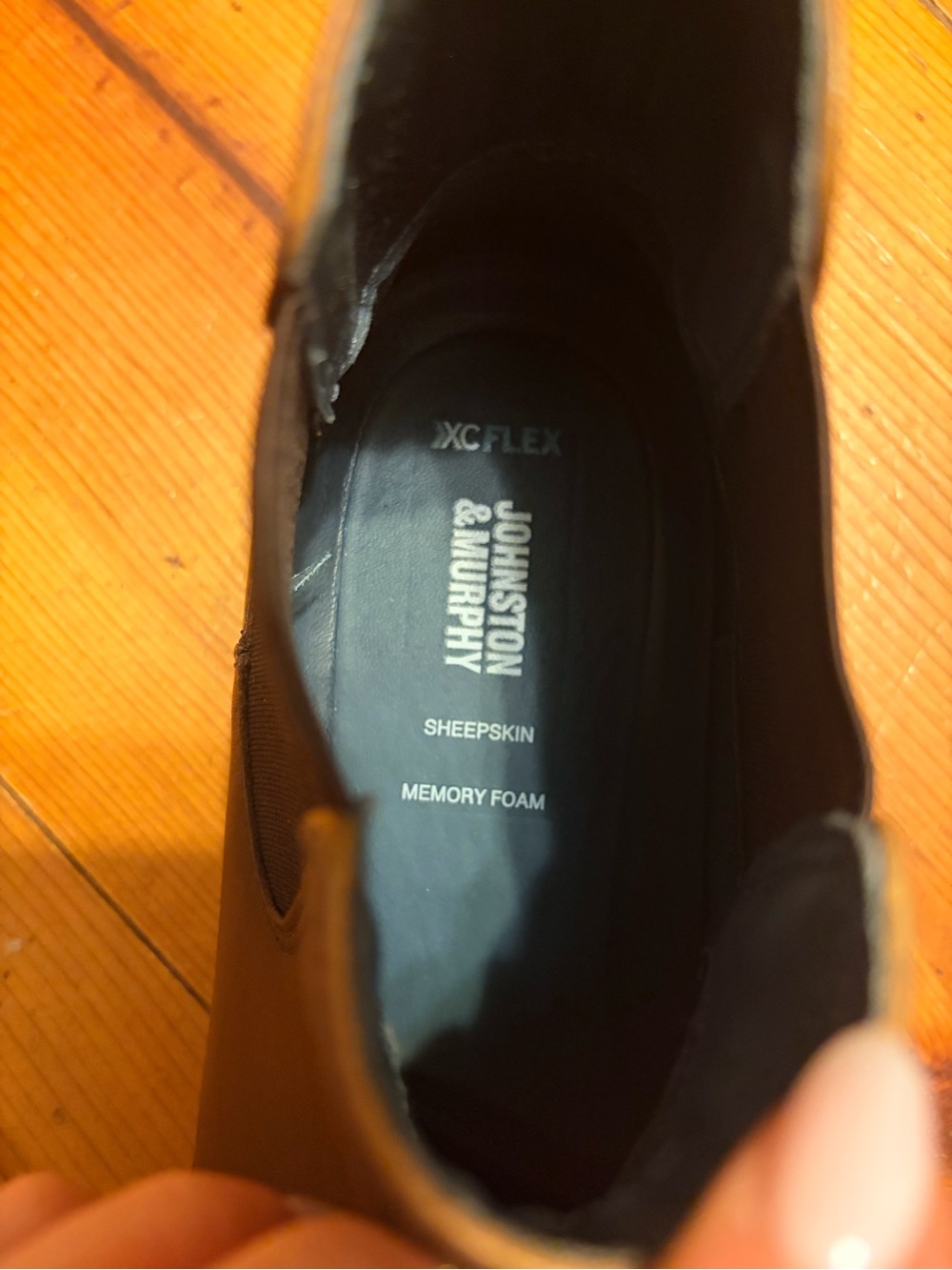 Johnston & Murphy Brown Leather Chelsea Boots - Picture 2 of 3